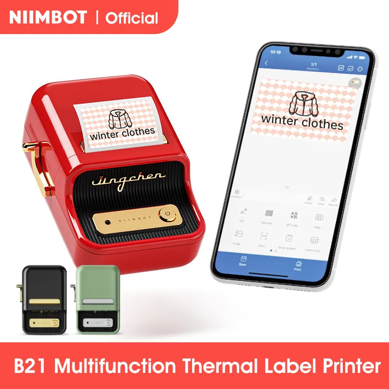 Mini Portable Bluetooth Printer