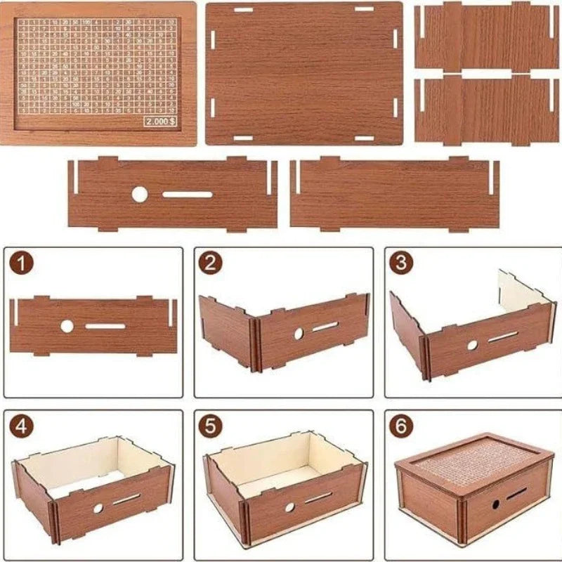Wooden PiggyBanks-USD