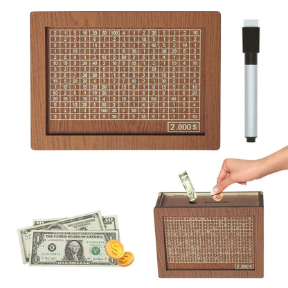 Wooden PiggyBanks-USD