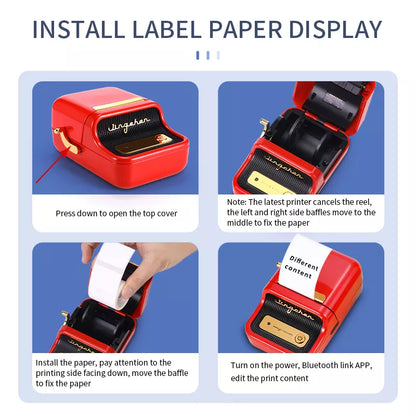Mini Portable Bluetooth Printer
