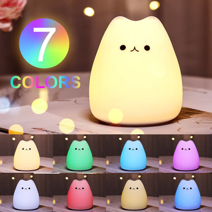 Mini Kawaii Popular Cat Baby Night Lamp