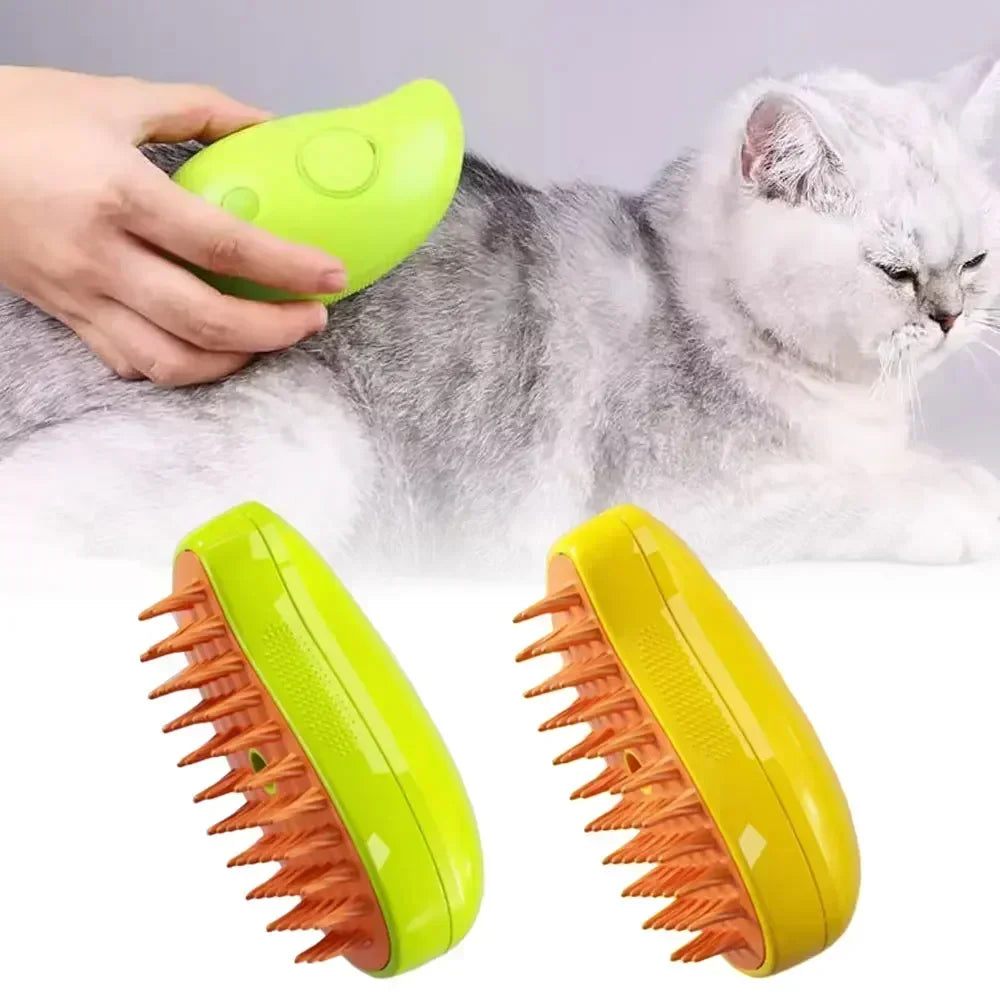 3 In 1 Cat Steam Brush