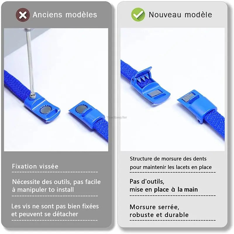 Colorful Magnetic Lock Shoelaces