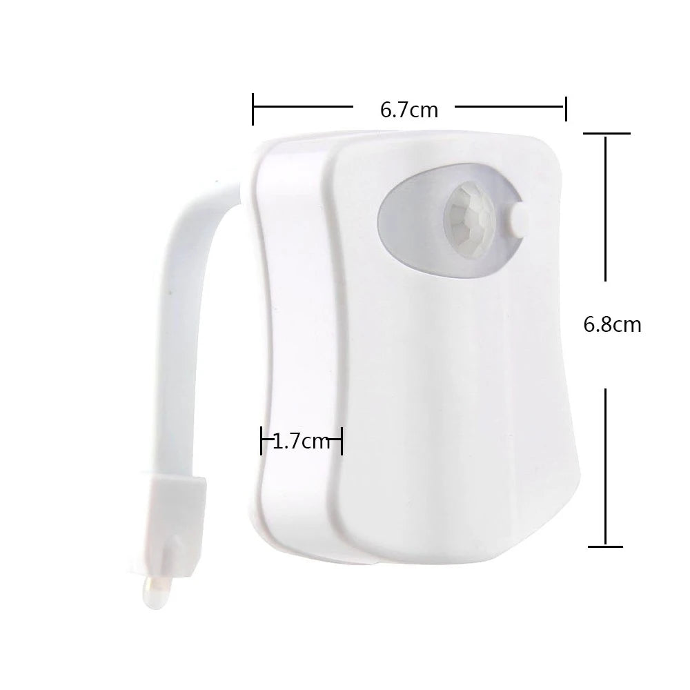 RGB Colors Motion Sensor Light for Bathroom