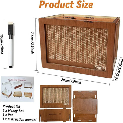 Wooden PiggyBanks-USD