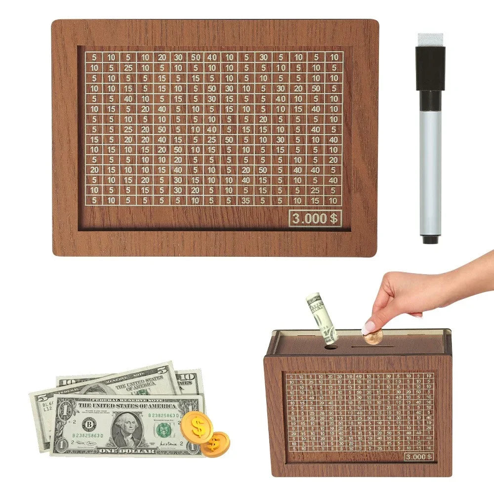 Wooden PiggyBanks-USD
