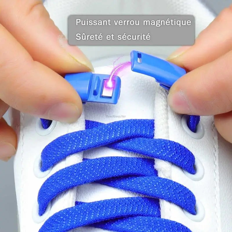 Colorful Magnetic Lock Shoelaces