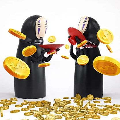 Cute No Face Piggy Bank