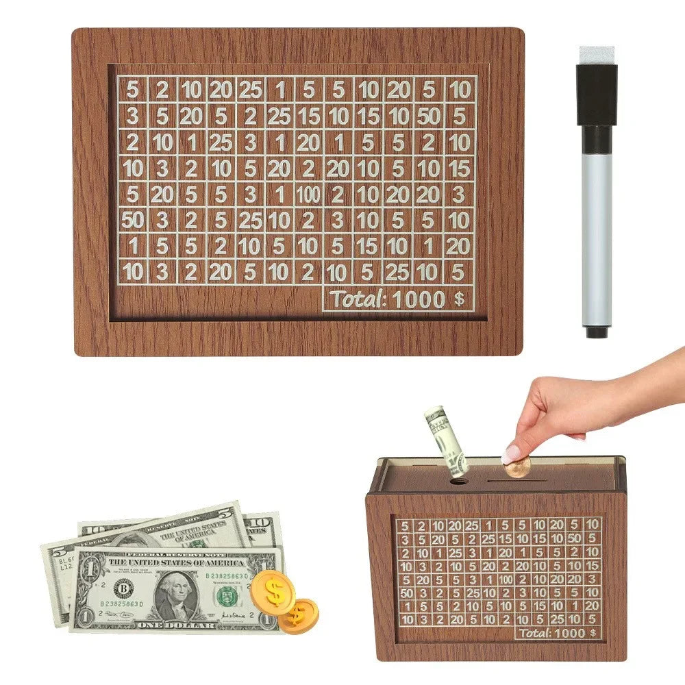 Wooden PiggyBanks-USD