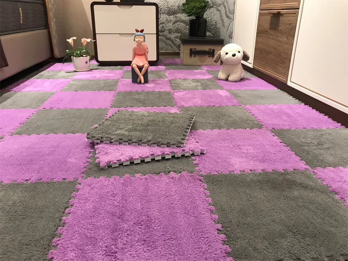 Soft Plush Kids Room Carpet