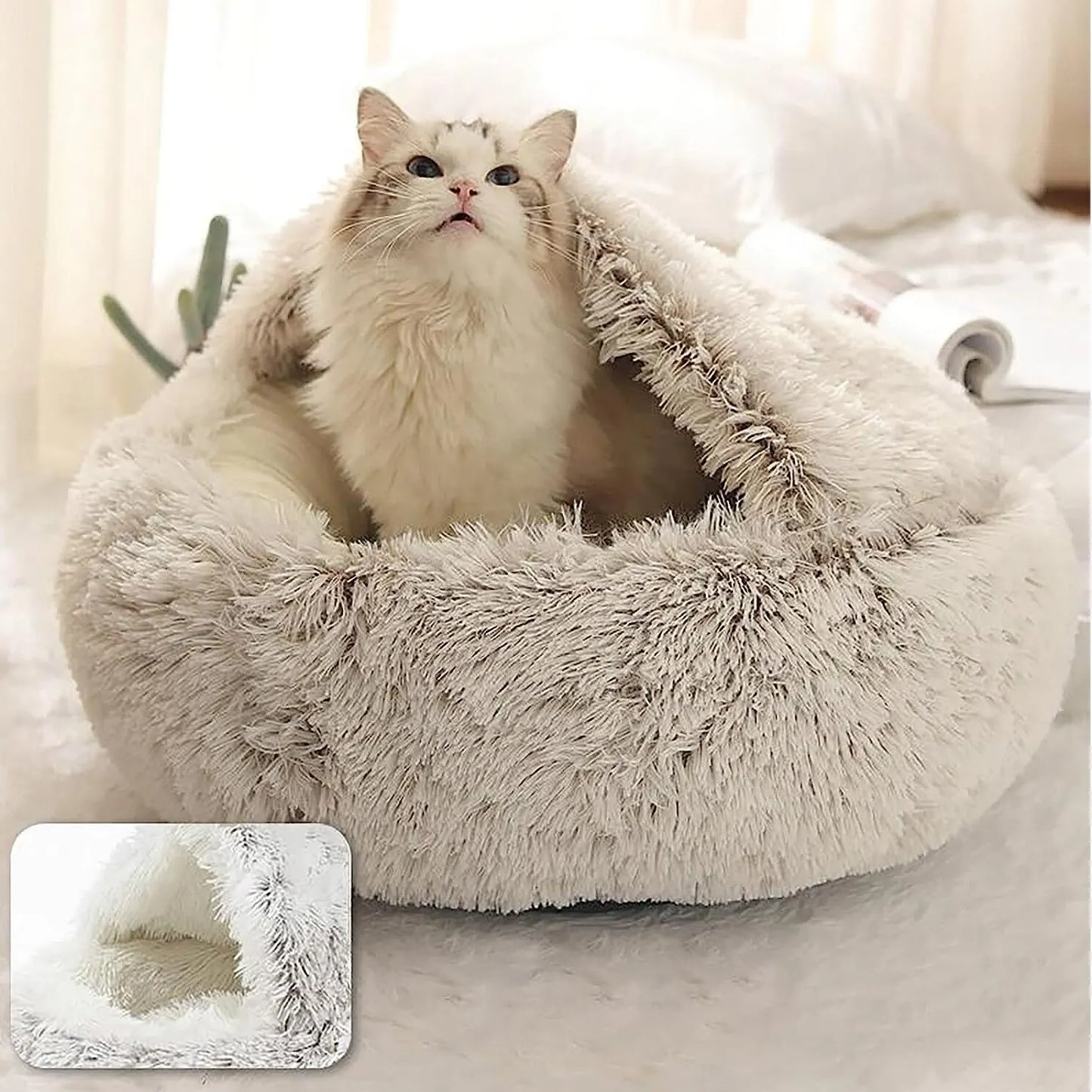Plush Bed For Cats