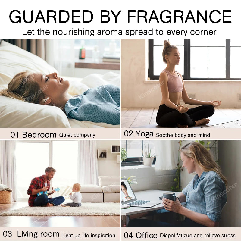 Volcanic Flame Humidifier Diffuser