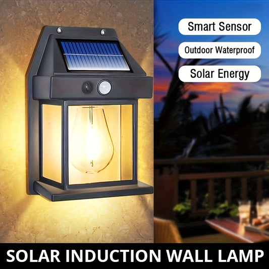 Waterproof Motion Sensor Solar Wall Light
