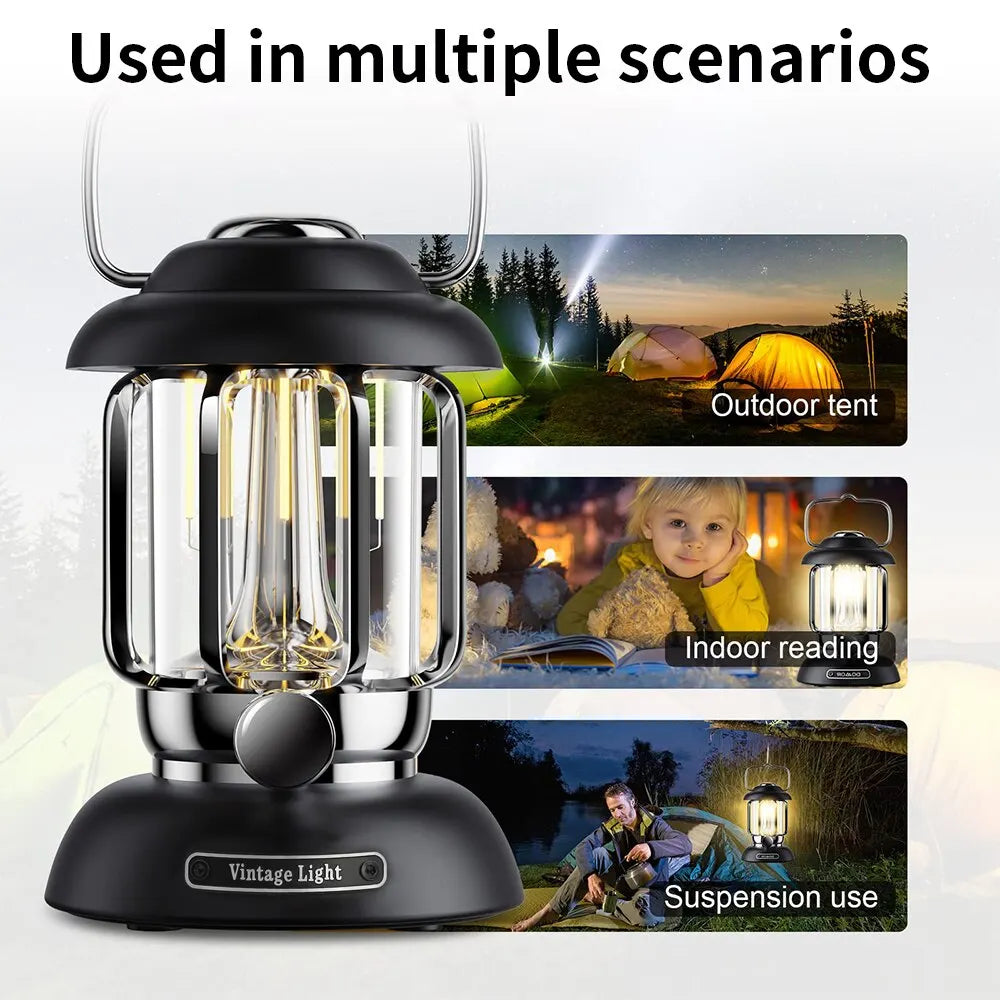 Portable LED Lamp For Hiking Tent
