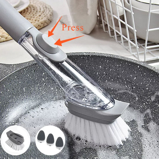 2 In 1 Kitchen Cleaning Brush